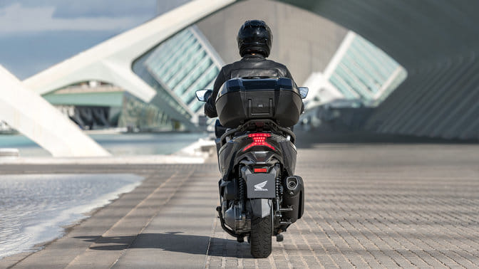 honda sold its first four unit of honda forza 300 mid size premium scooters in india