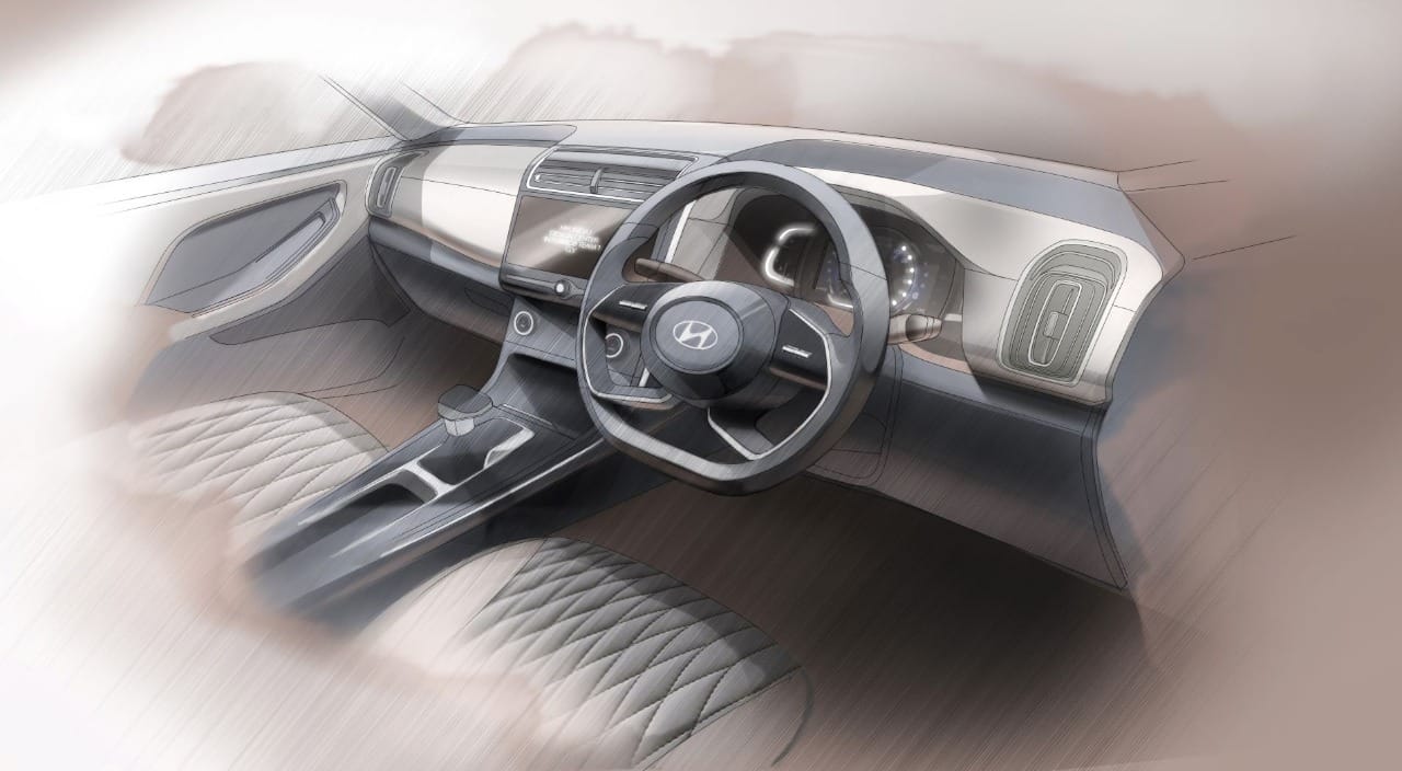 hyundai creta 2020 interior sketch images unveiled know expected features
