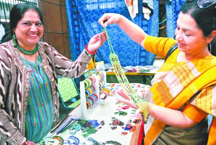 Mrignayani Exhibition at Lala Lajpat Rai Bhawan Chandigarh