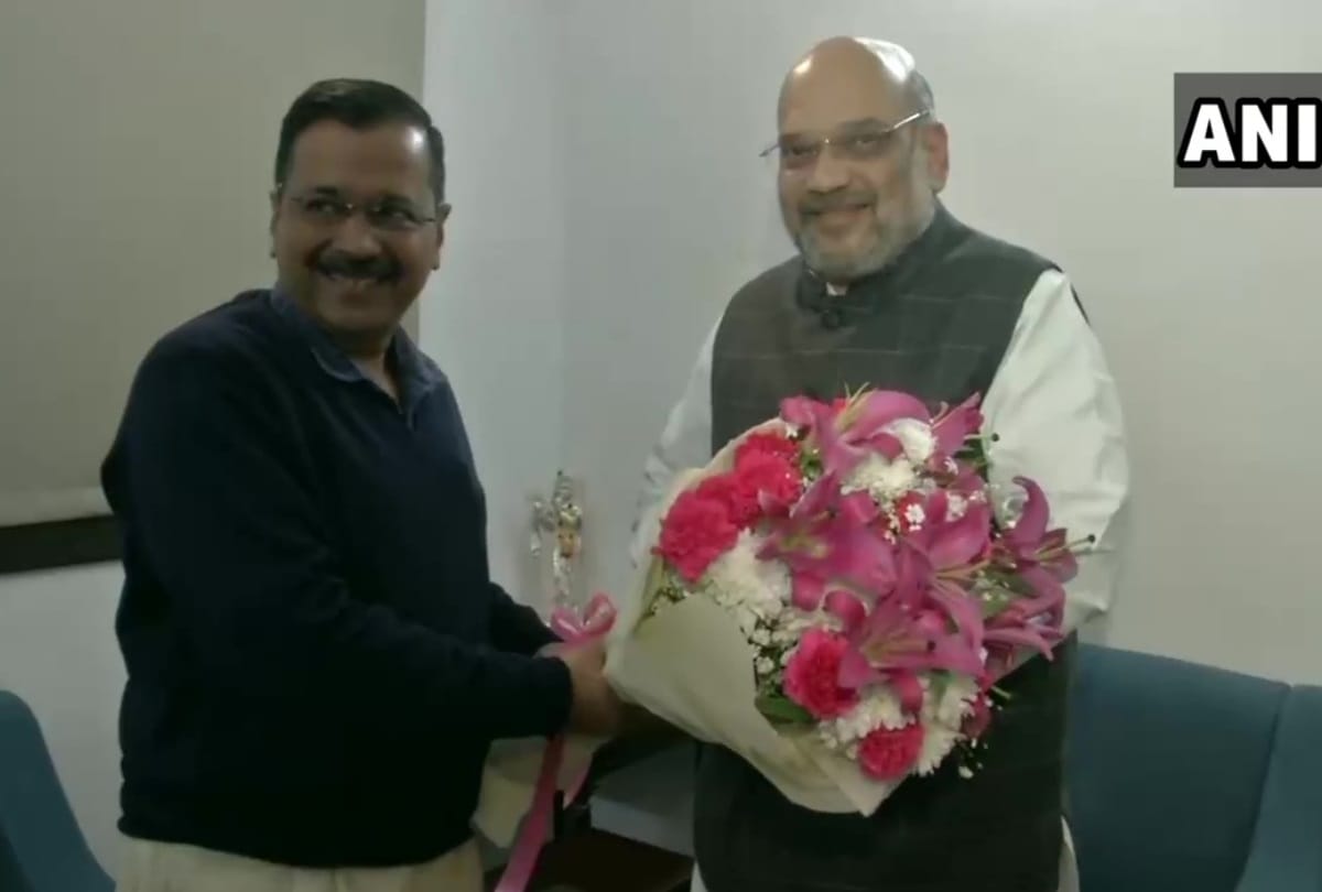 Delhi CM kejriwal to meet amit shah then will do a press conference big announcement