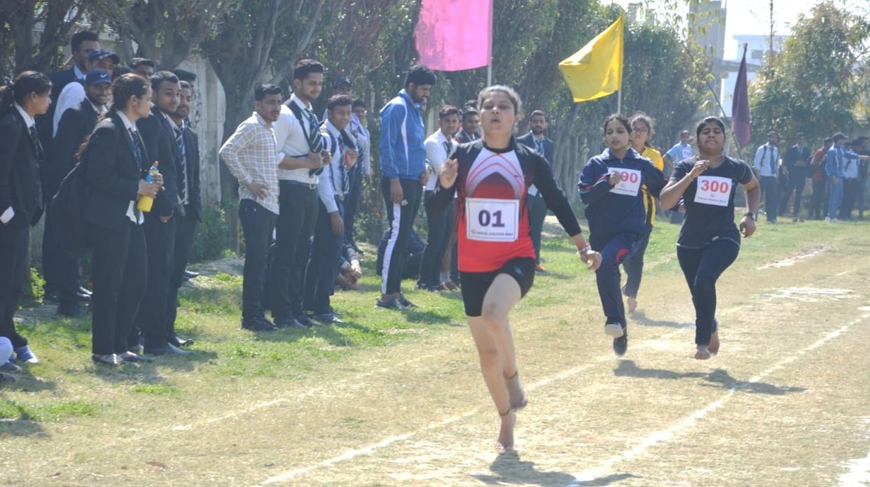 Shikha and Arjun I in Athletics Meet