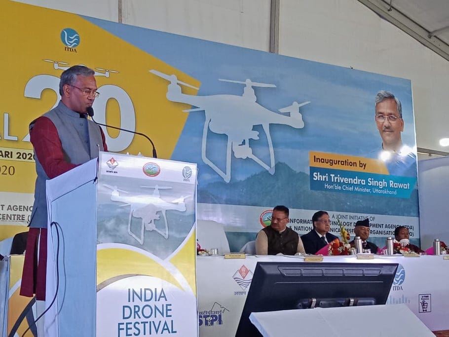 India Drone festival 2020 held second time in dehradun
