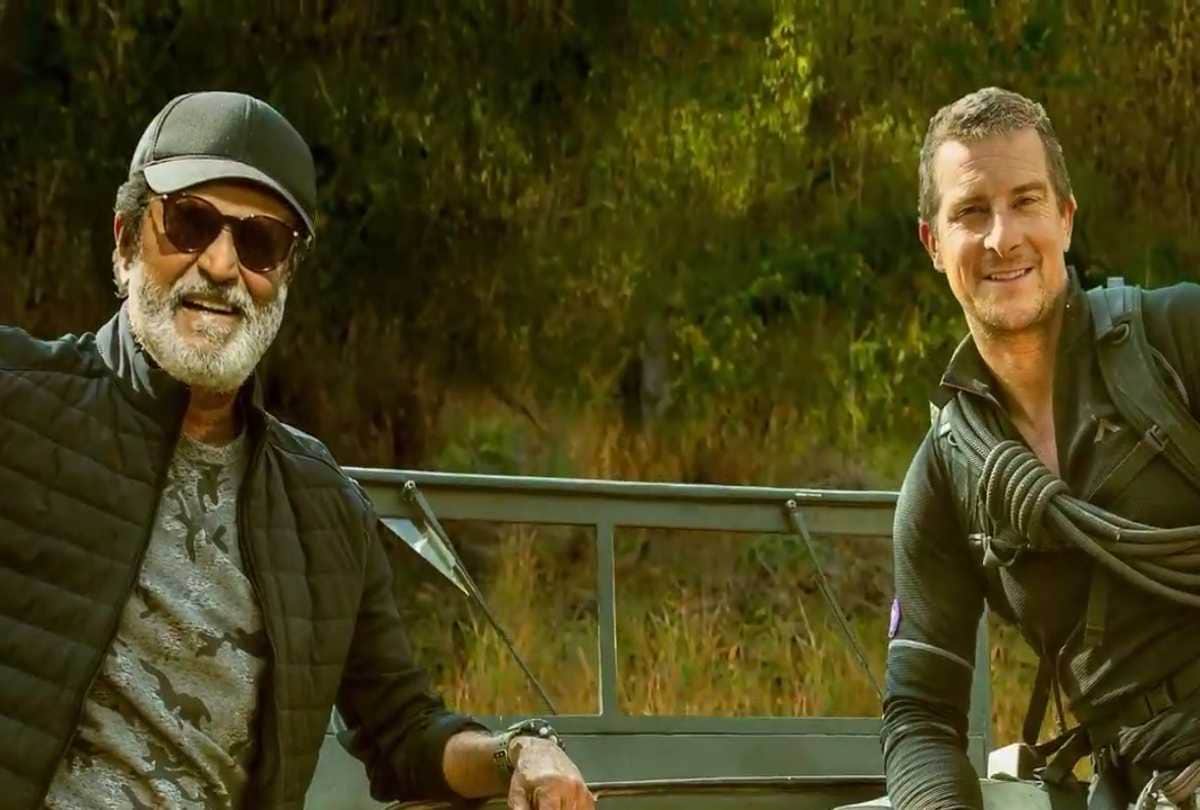 bear grylls released teaser of man vs wild with rajinikanth