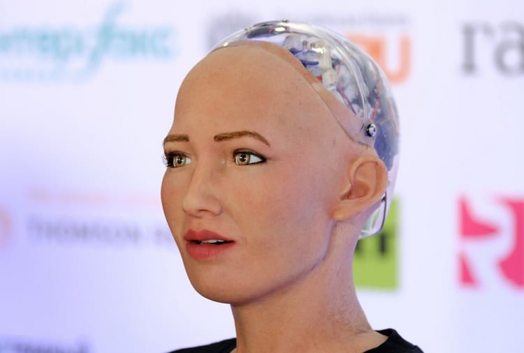 First Humanoid Robot Sophia Visiting Mohali on 29 February