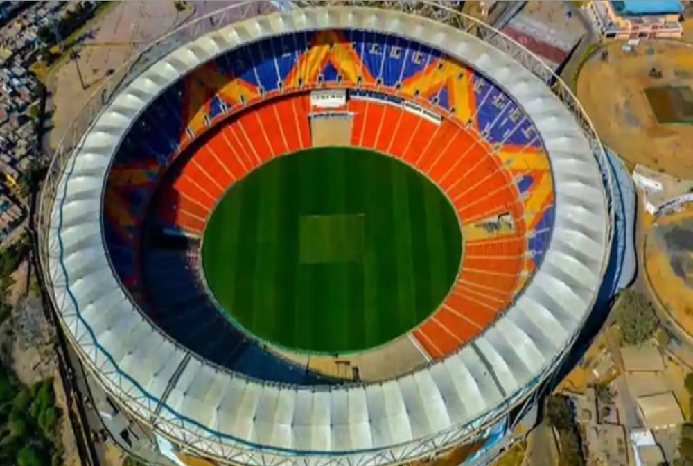 BCCI President Sourav Ganguly reacts to worlds largest cricket stadium in Motera