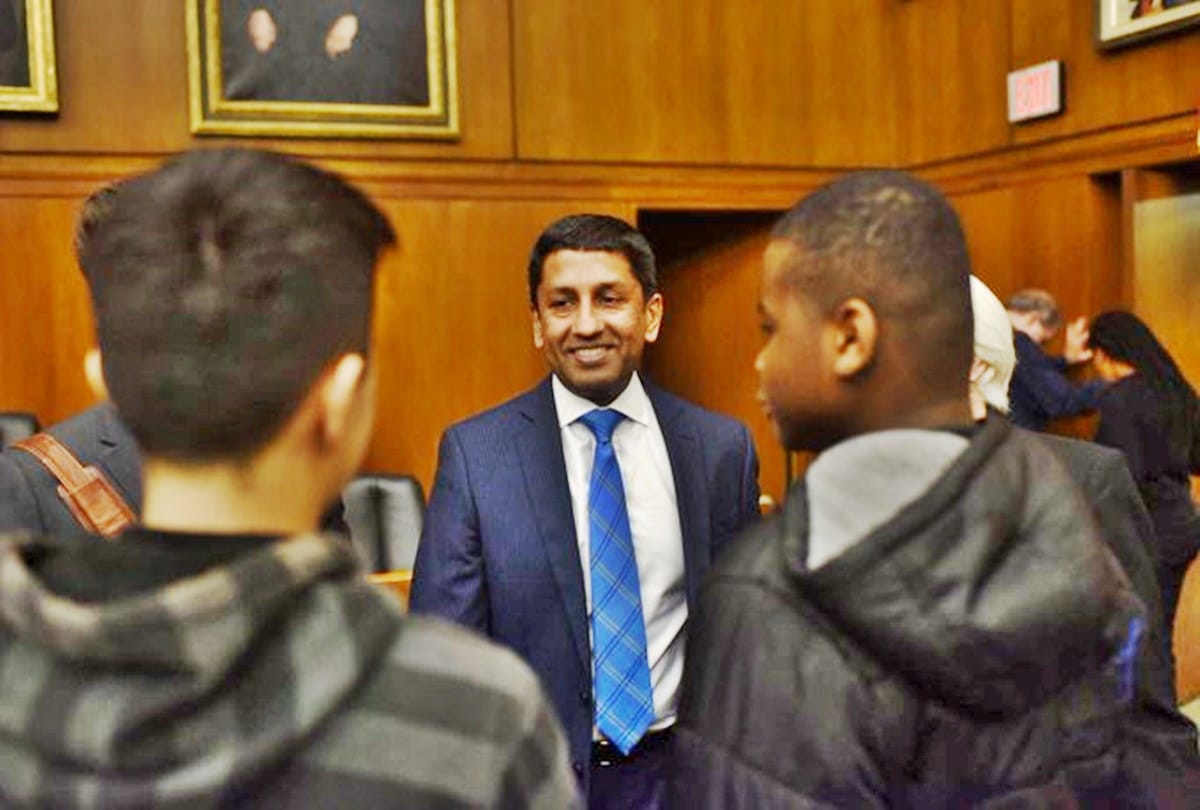 America Srinivasan became Chief Judge of the United States federal circuit court