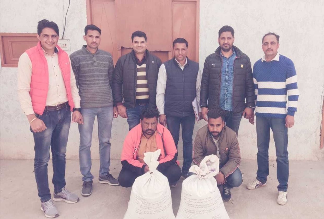 two smuggler arrested with 25 KG churapost