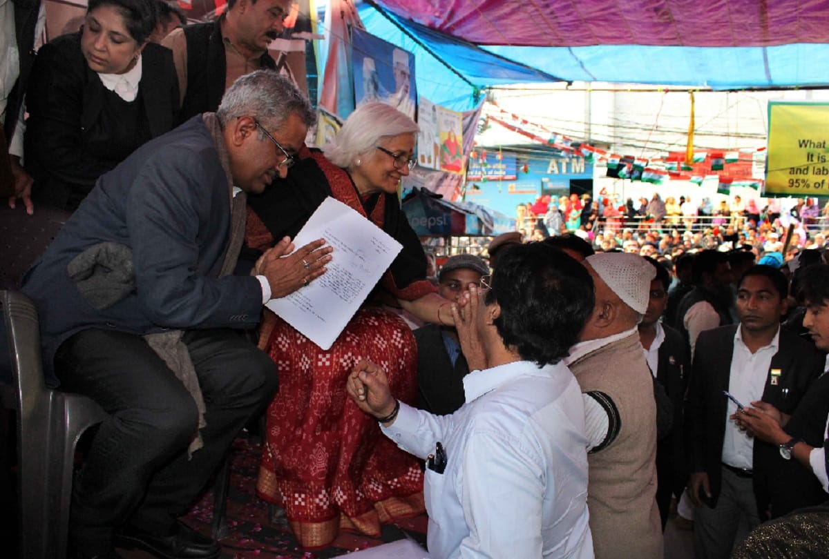 Sadhana Ramachandran and Sanjay Hegde angered by protesters slogans in shaheen bagh