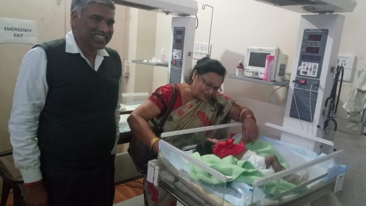 child commission team reach medical college and to do well aporvi