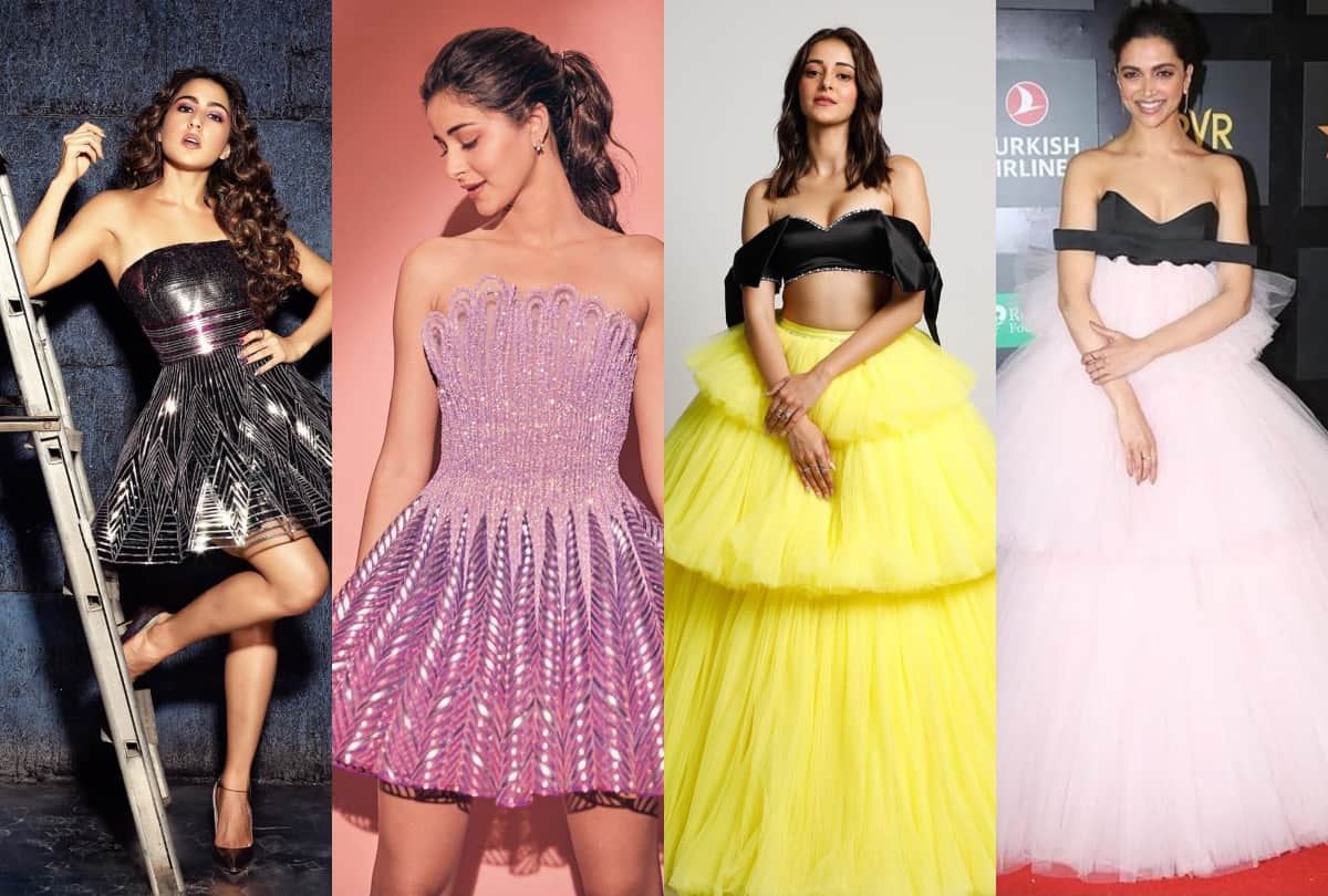after copied deepika padukone in filmfare awards 2020 ananya panday copied sara ali khan