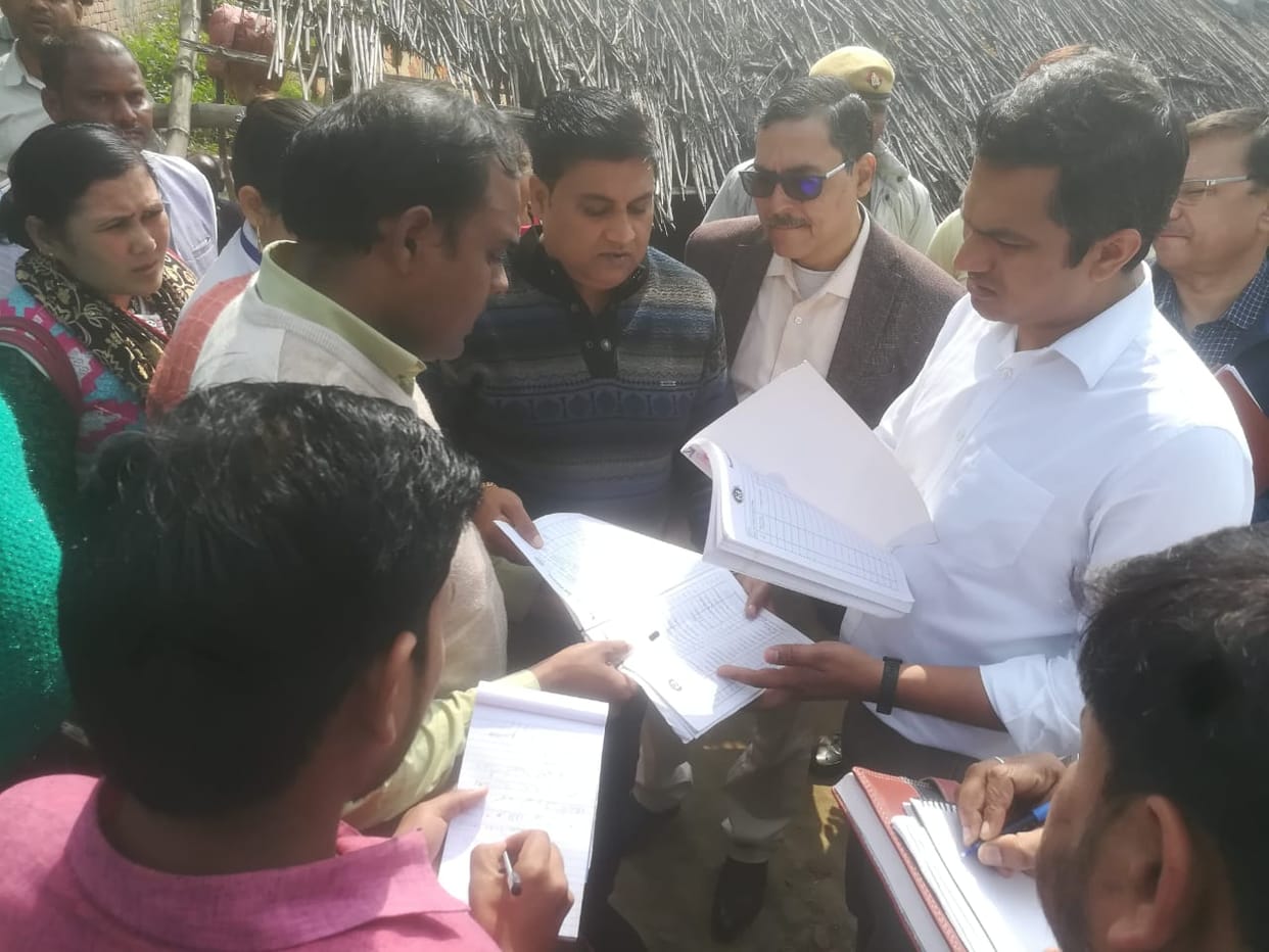 Administration came in action after notice of NHRC DM reached victim house in Basti