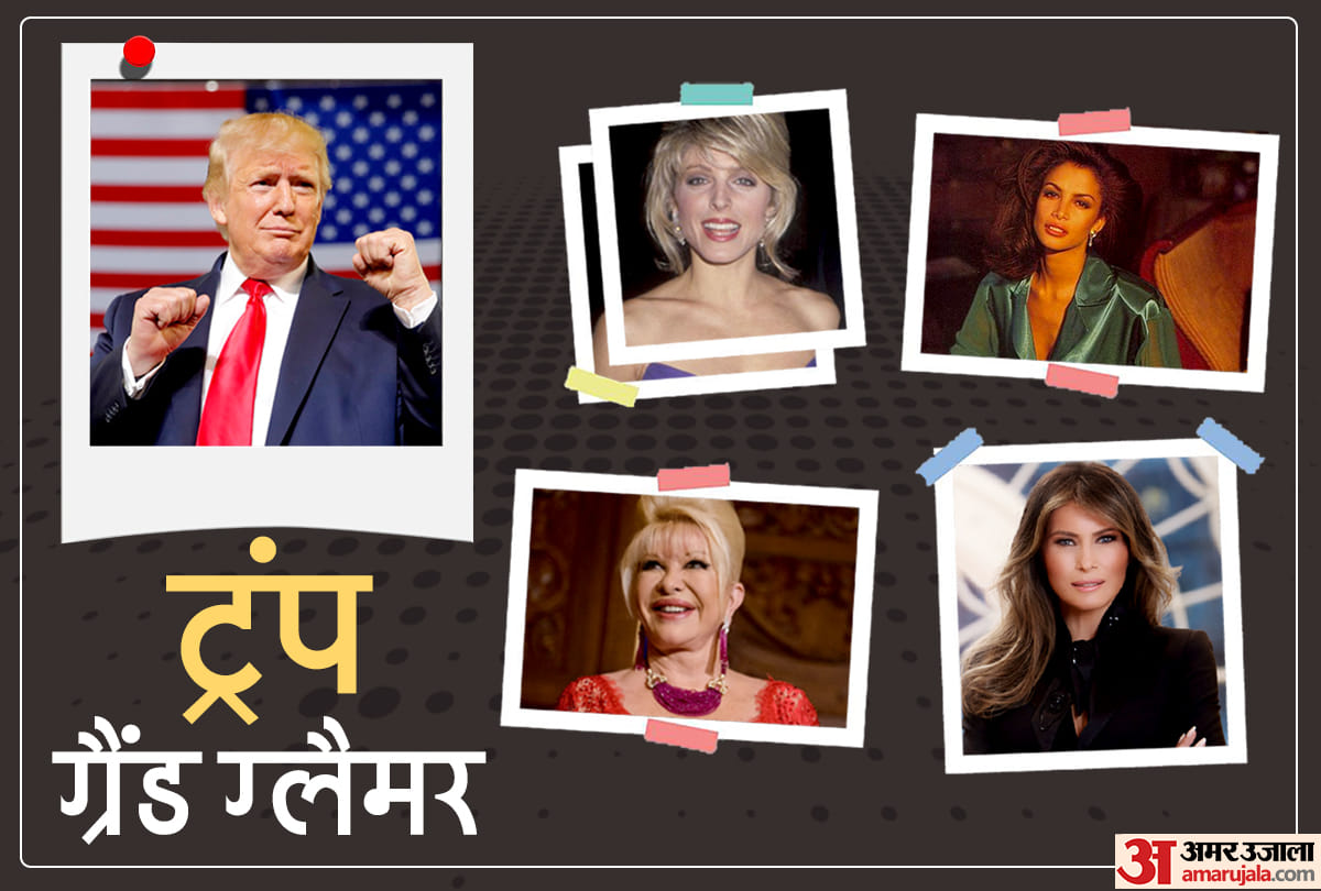 Top models have been Donald Trump's wives,current family looks like after 3 marriages