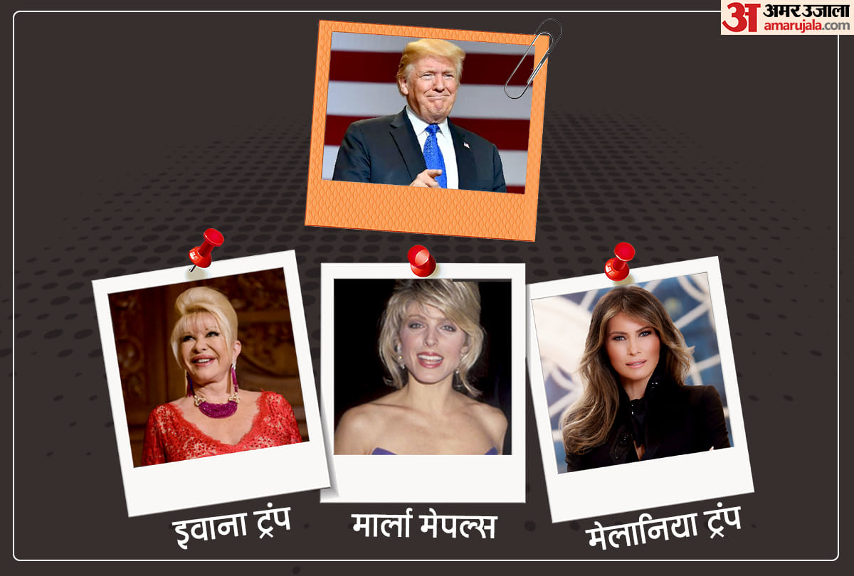 Top models have been Donald Trump's wives,current family looks like after 3 marriages