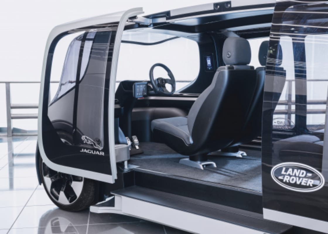 jaguar land rover project vector electric car tata motors autonomous cars future cars driverless car