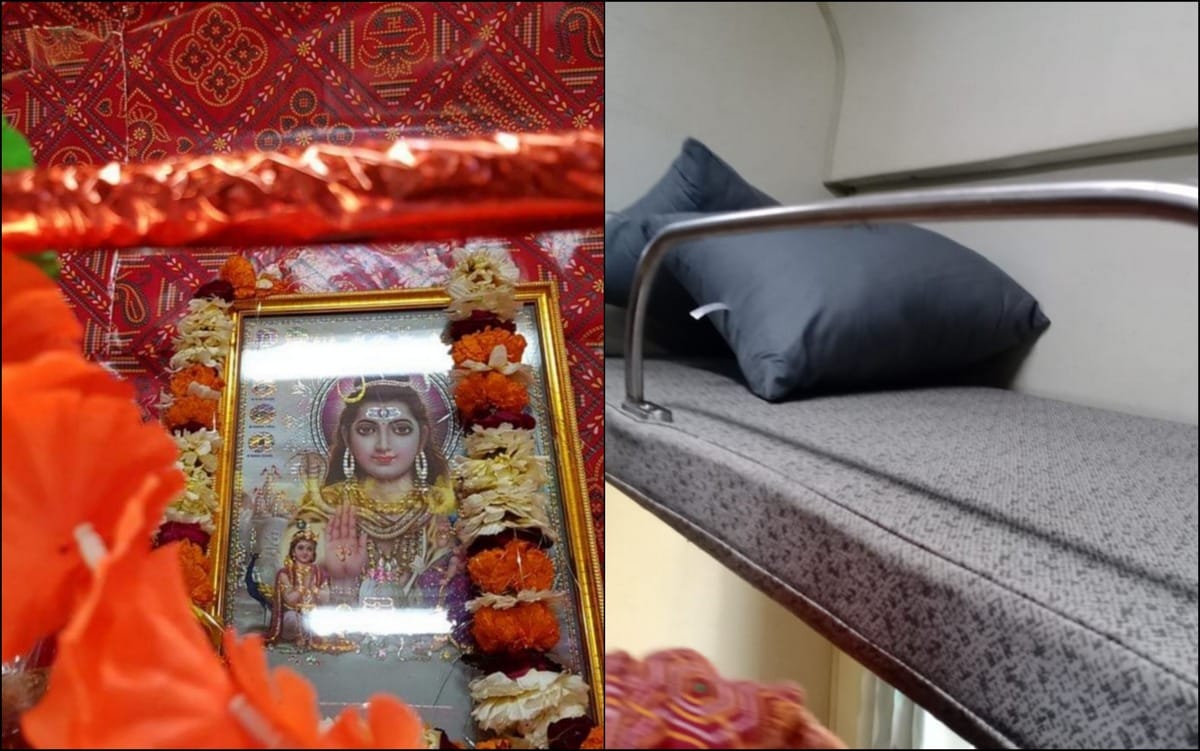 kashi mahakal express Lord Shiv temple seat empty shift to kitchen