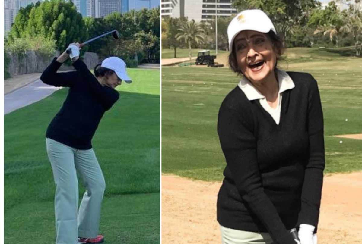 actress vyjayanthimala played golf like golfer in the age of 83