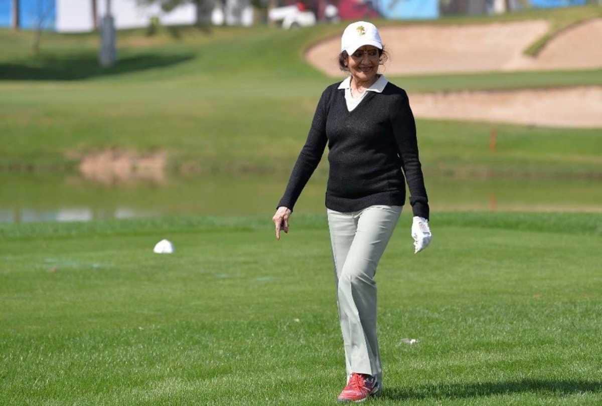 actress vyjayanthimala played golf like golfer in the age of 83