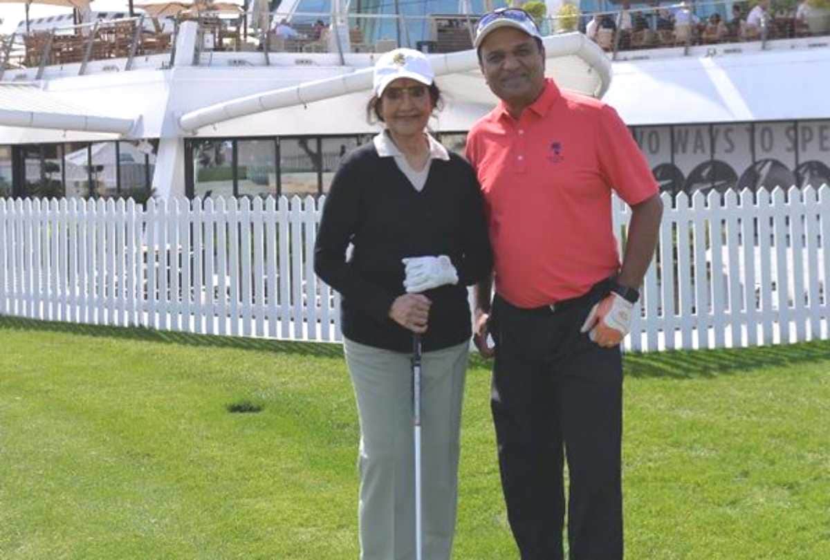 actress vyjayanthimala played golf like golfer in the age of 83