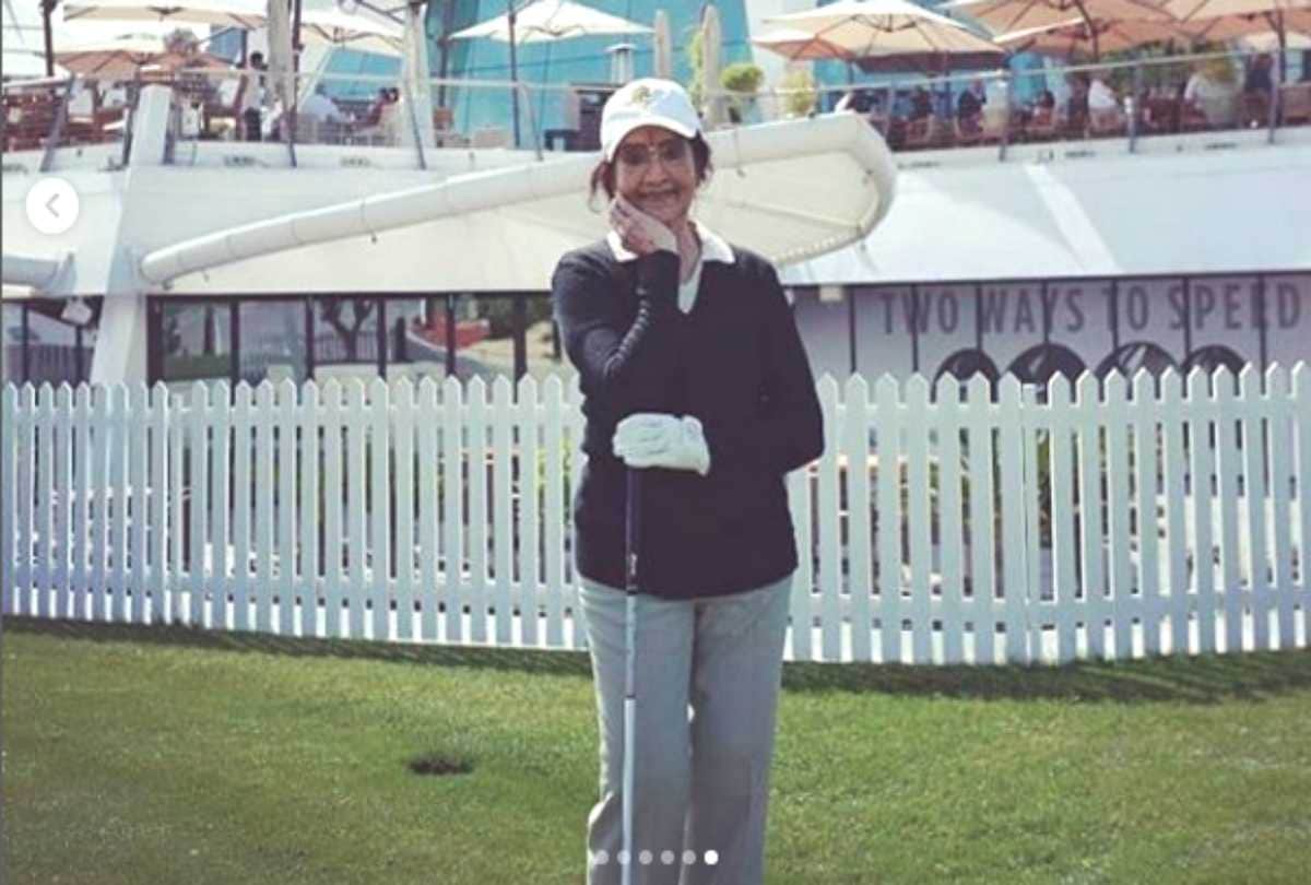 actress vyjayanthimala played golf like golfer in the age of 83