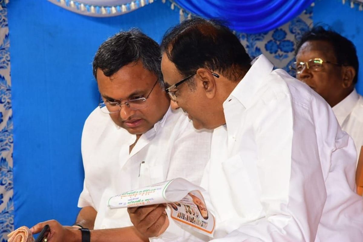 P chidambaram son karthi chidambaram tested positive for coronavirus says my symptoms are mild 