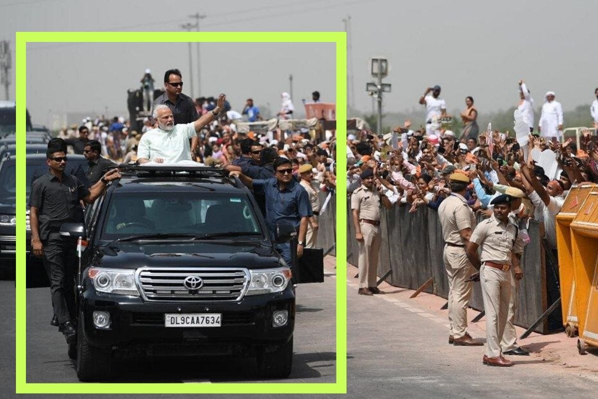 pm narendra modi has some collest cars including toyota land cruiser and lexani toyota land cruiser
