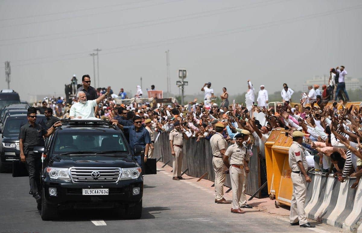 pm narendra modi has some collest cars including toyota land cruiser and lexani toyota land cruiser