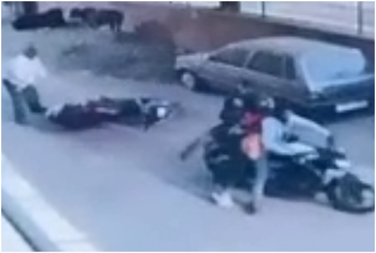 In Prayagraj, fearless miscreants shot the middle city and looted millions from the Saraf