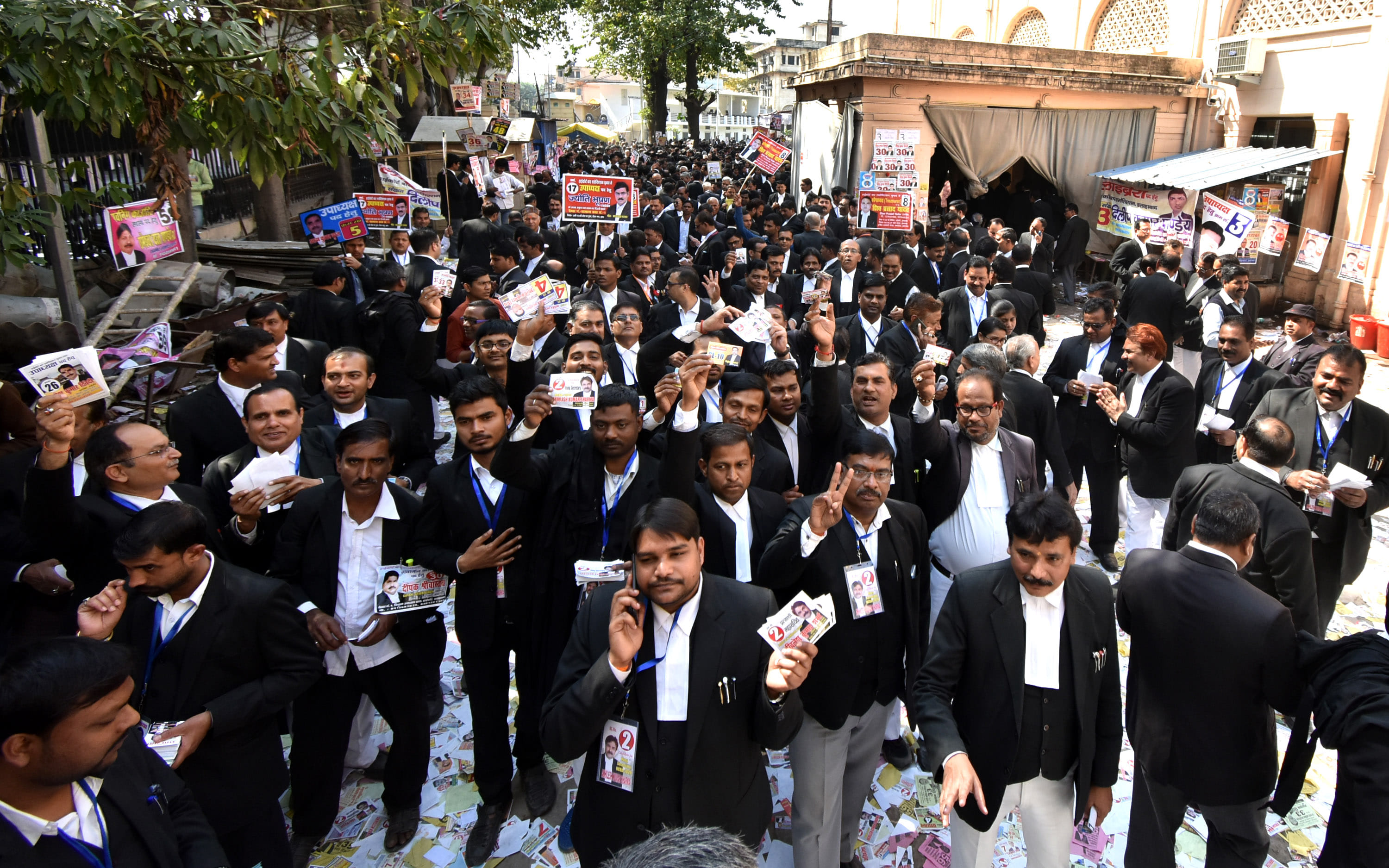 High court barred heavy votes in elections