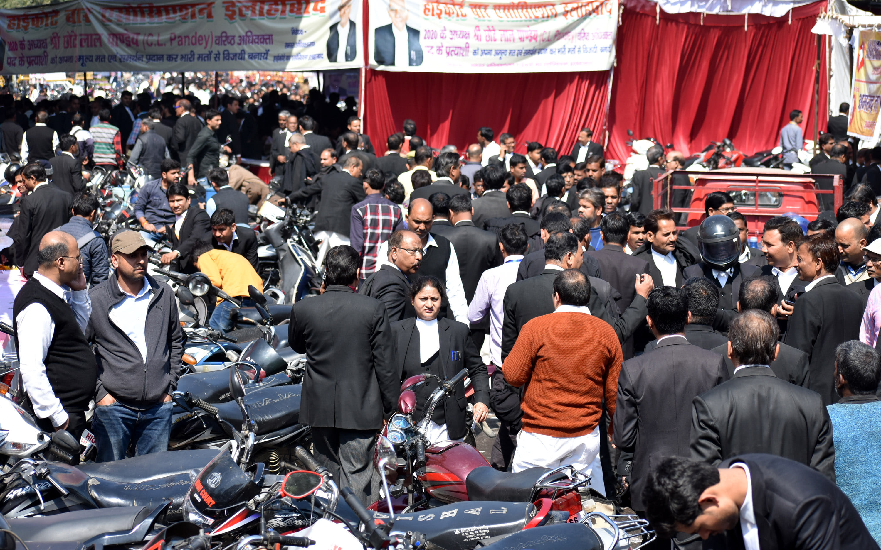 High court barred heavy votes in elections