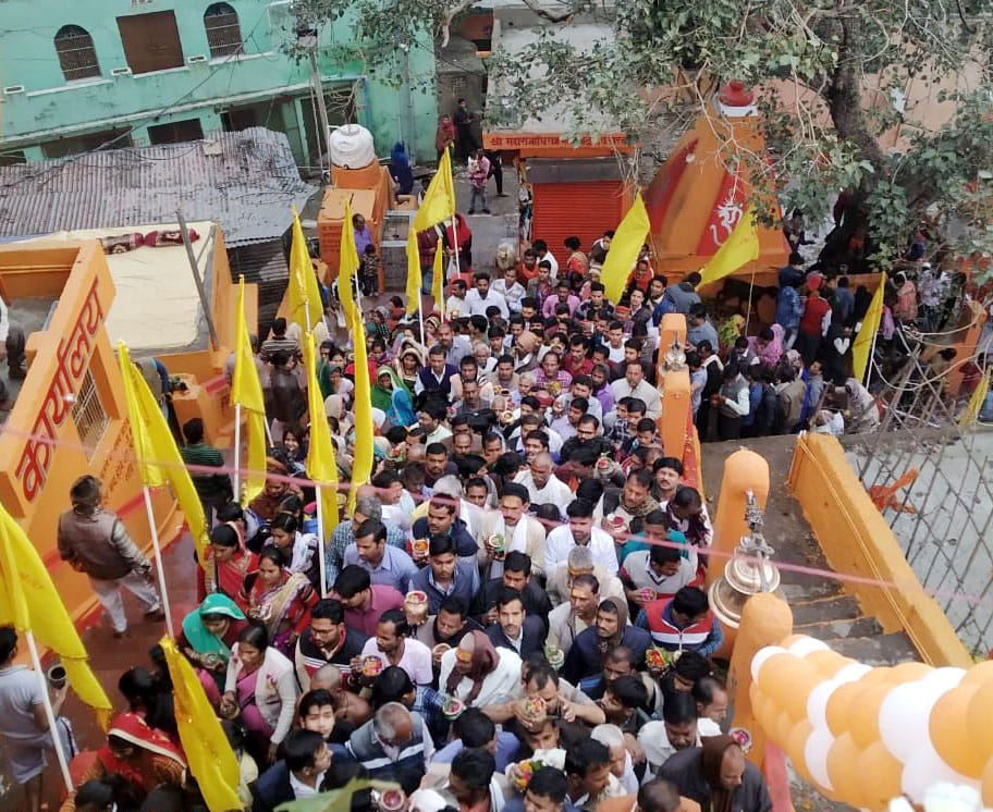 Hara-har Mahadev, Om Namah: Dharmanagari echoed with the mantra of Shivaay