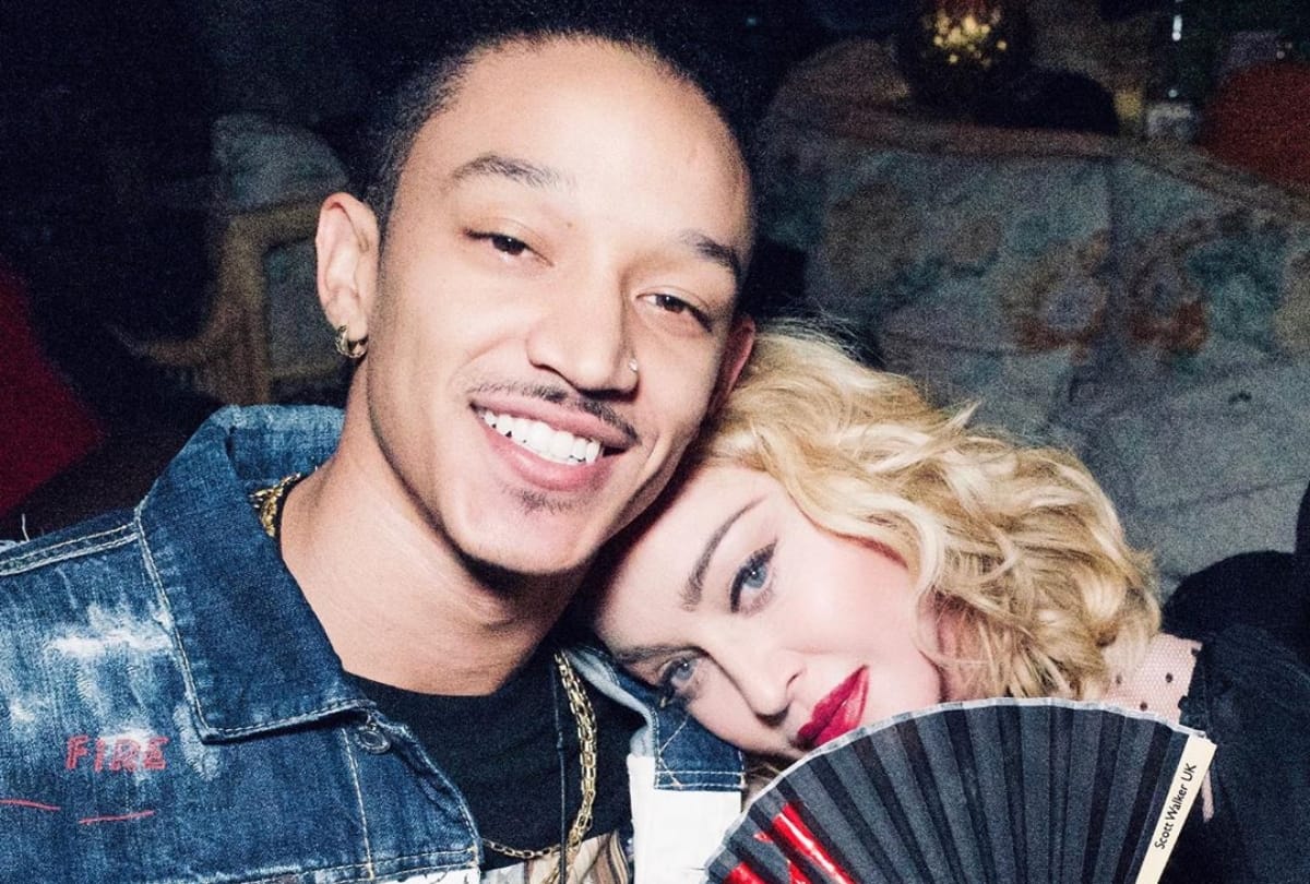 madonna share dance video with boyfriend