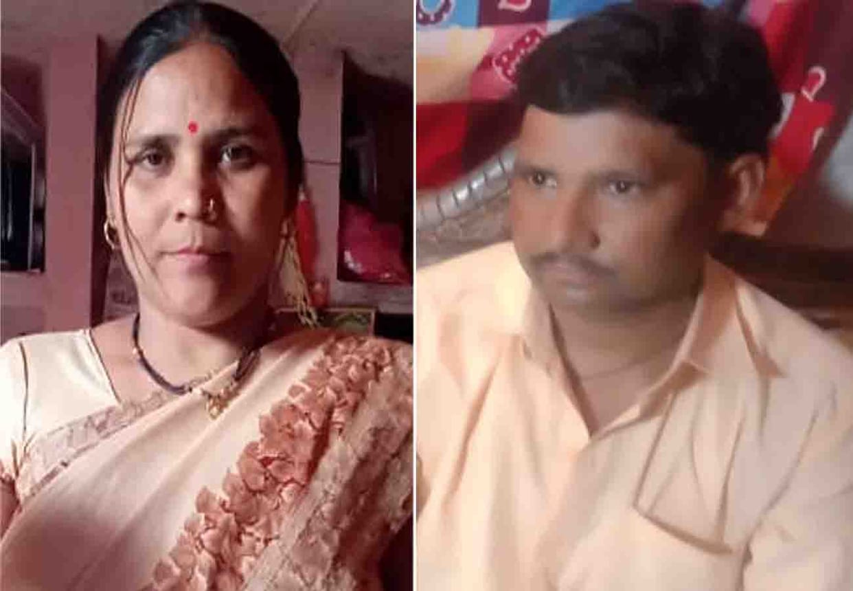 husband and wife died in road accident in banda