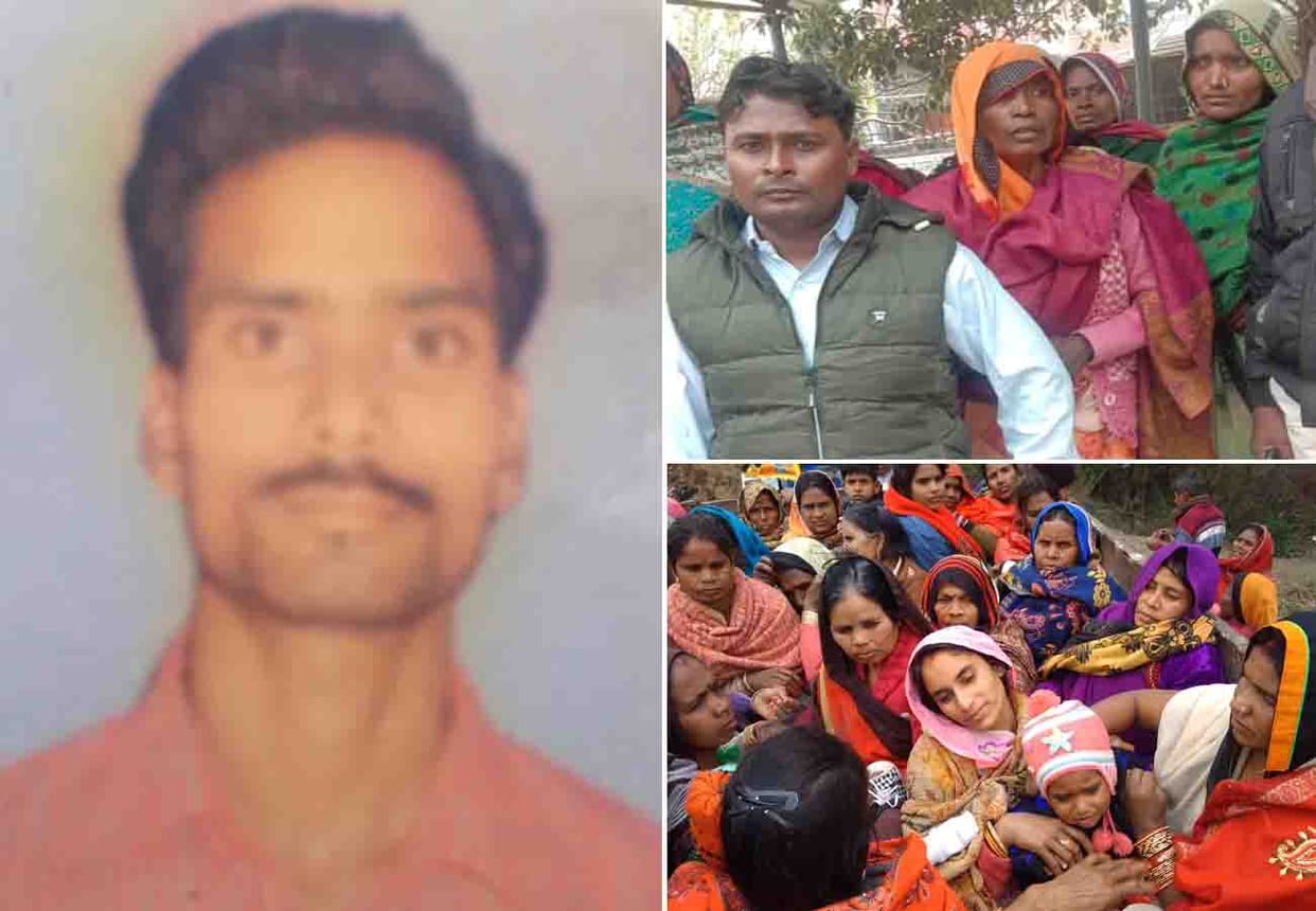man died in road accident in banda