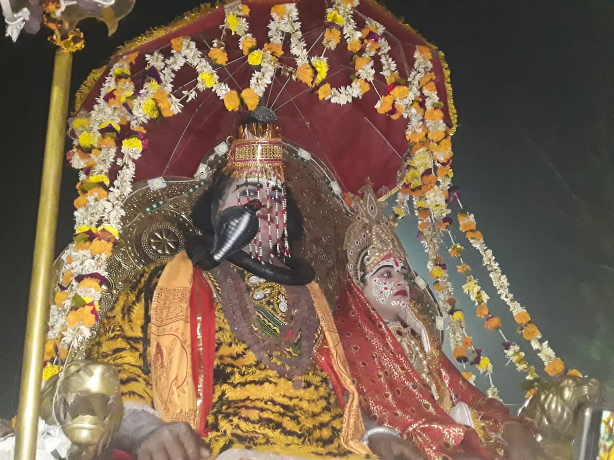 Historical Shiva procession performed with great fanfare in Varanasi