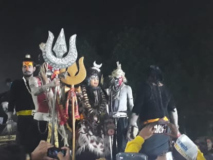 Historical Shiva procession performed with great fanfare in Varanasi