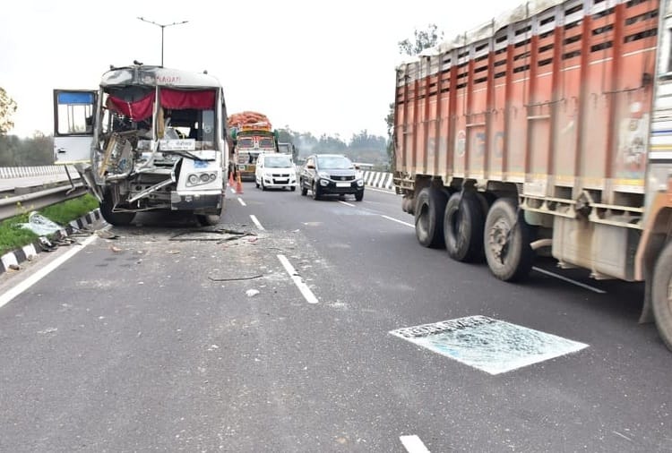 Punjab Roadways Bus Accident at Ambala