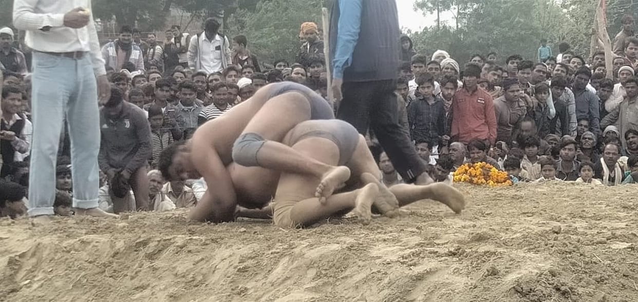 Rajasthan, Bahraich, Allahabad and Ayodhya wrestlers dominate