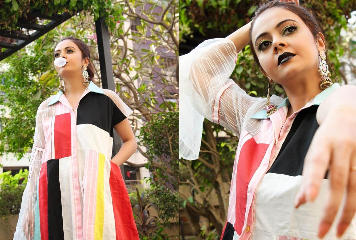 bigg boss 13 contestant devoleena bhattacharjee trolled for share photos in black lipstick