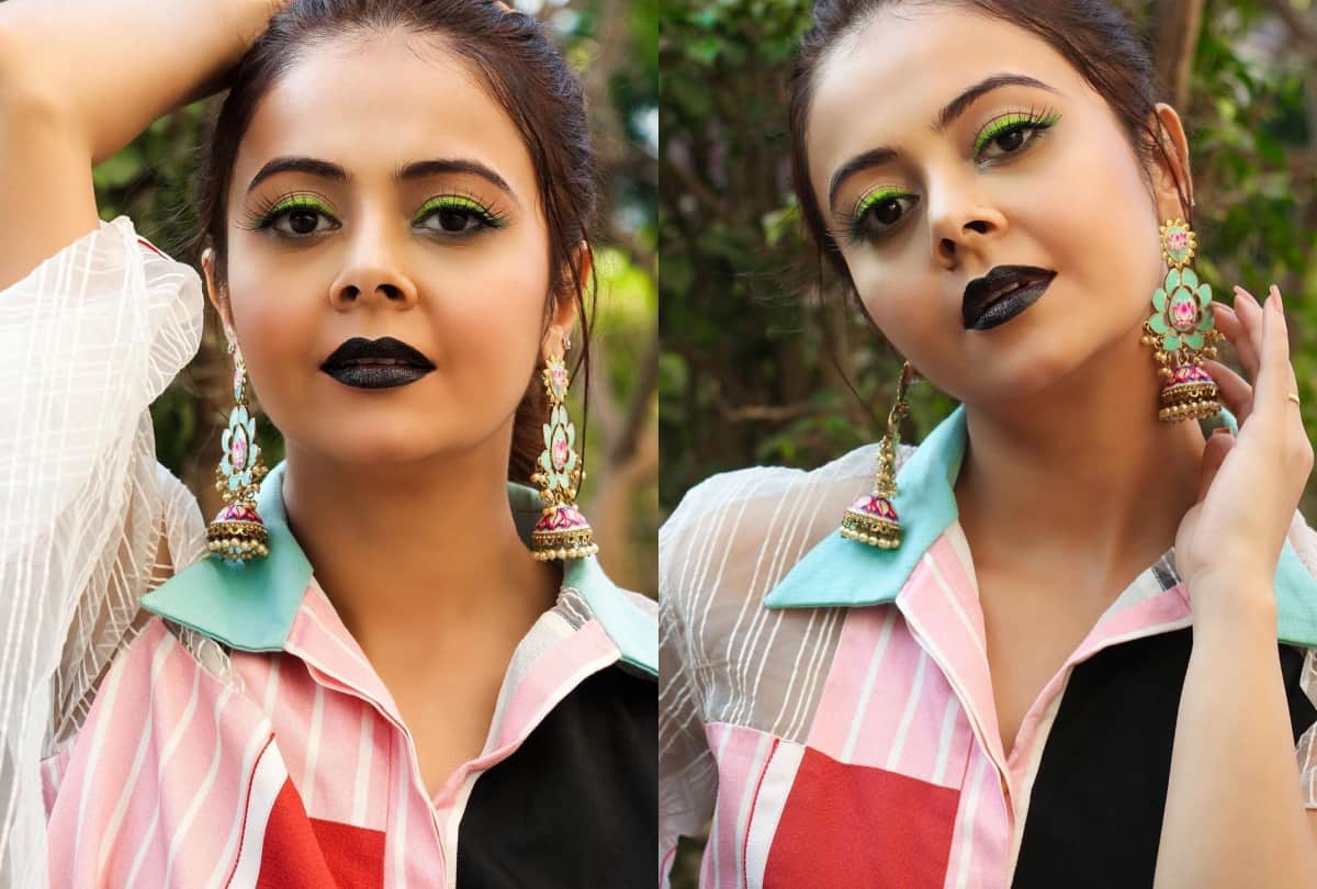bigg boss 13 contestant devoleena bhattacharjee trolled for share photos in black lipstick