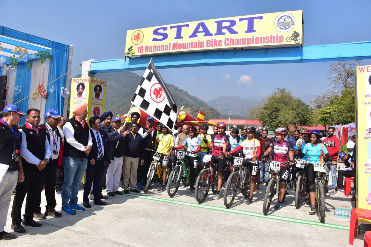 National mountain bike championship debut