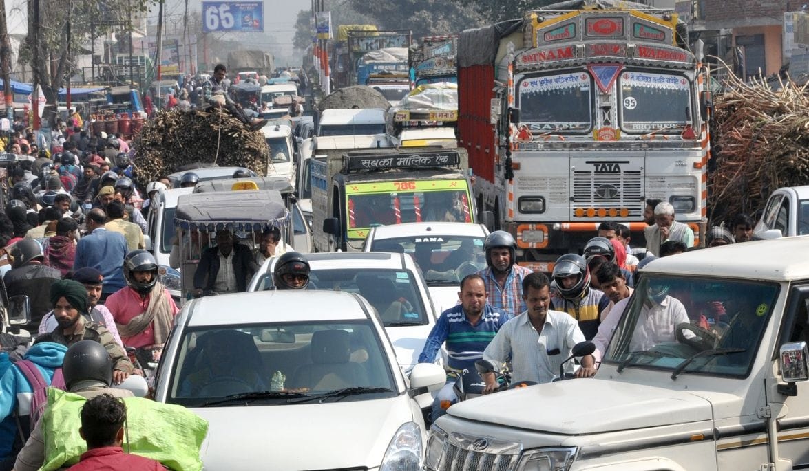 The city is struggling with traffic