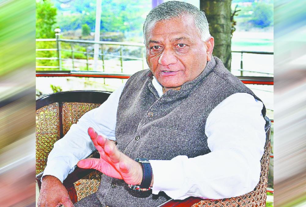 General VK Singh will visit Uttarakhand on 8 October to review road projects