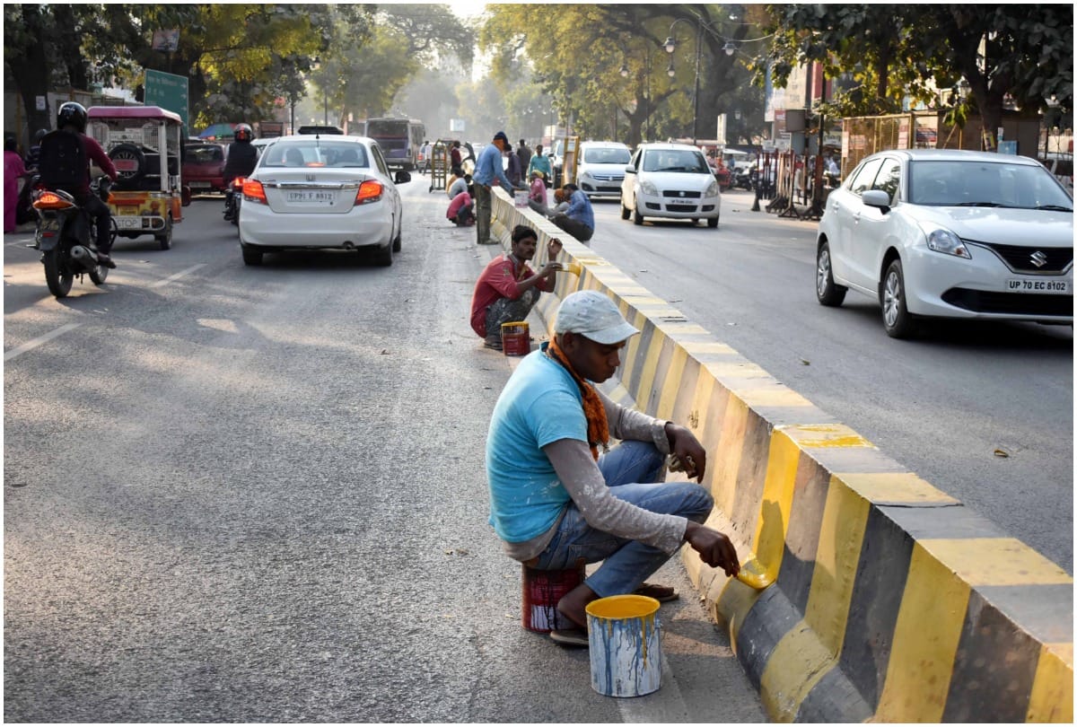 District administration, shining roads and drivers in preparation for PM's arrival