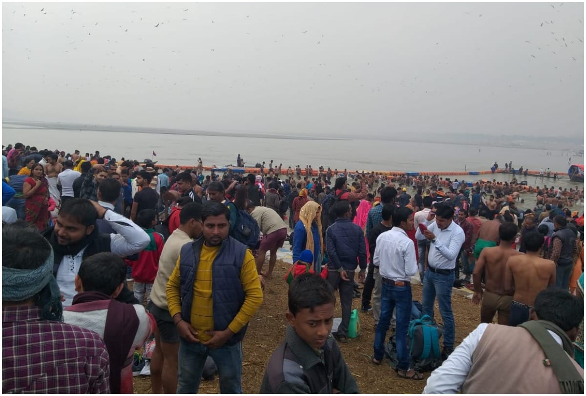Mahashivratri dip at the confluence saw the Magh Mela