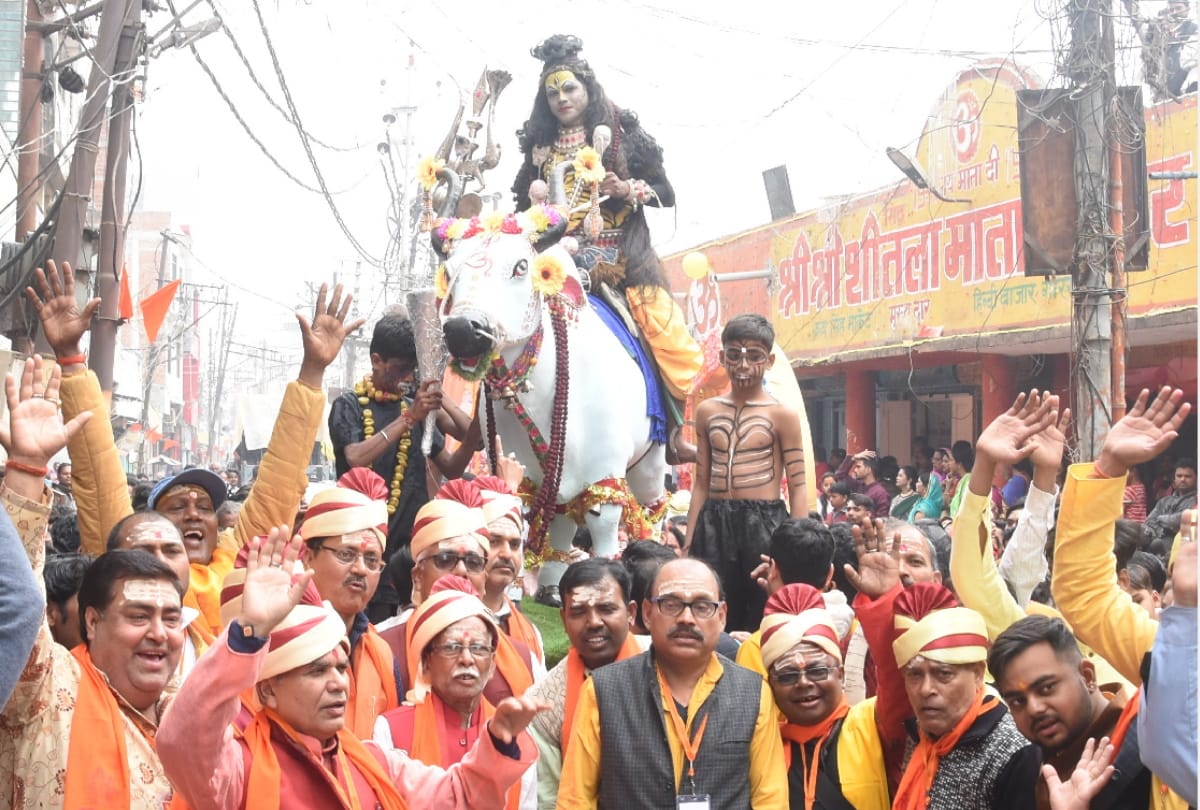 Shiv barat in gorakhpur latest photo of lord shiv shankar