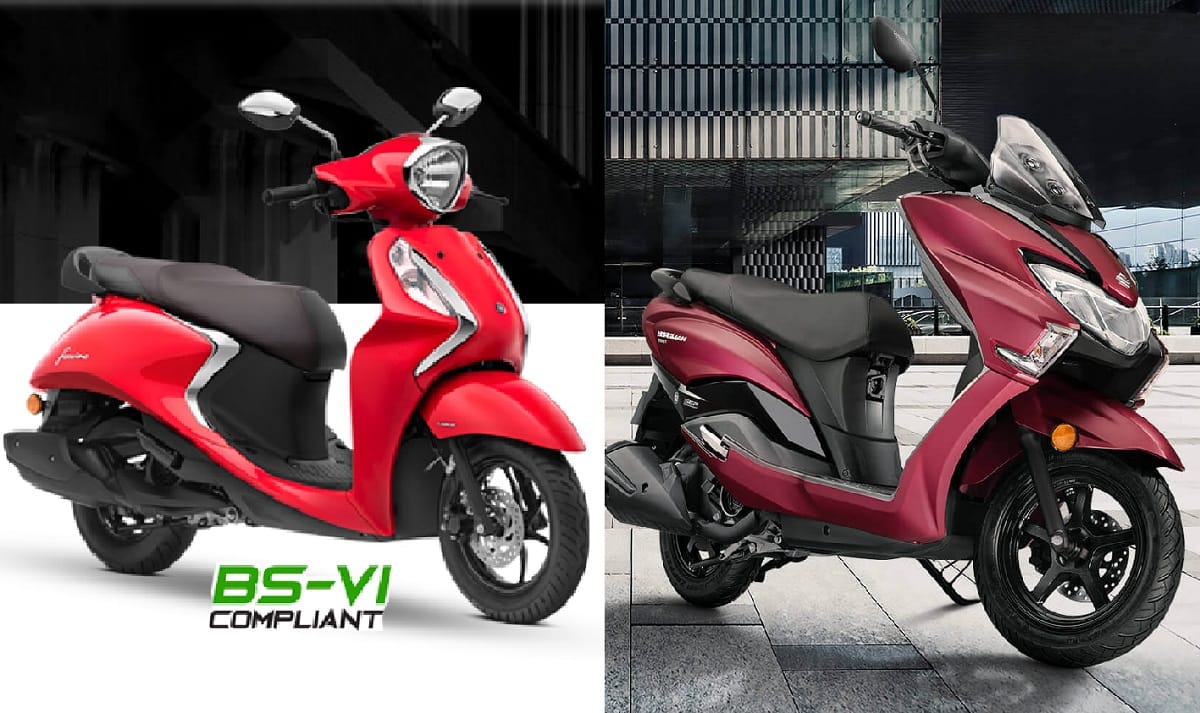 Suzuki Burgman Street BS6 vs Yamaha Fascino 125 FI BS6 which one is the best scooter for you