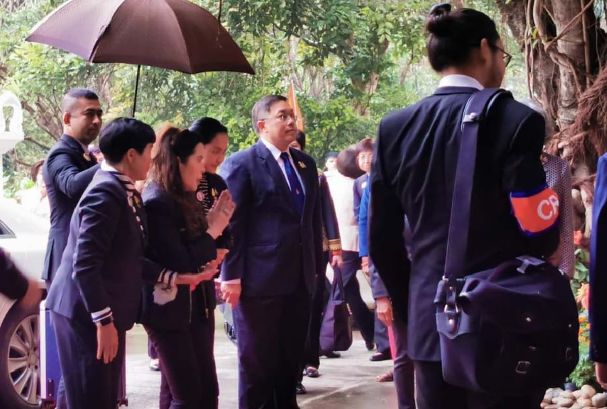 Thailand princess arrived in Kushinagar for Three days