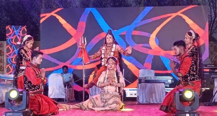 ram janaki mahotsava started with colourful programmes