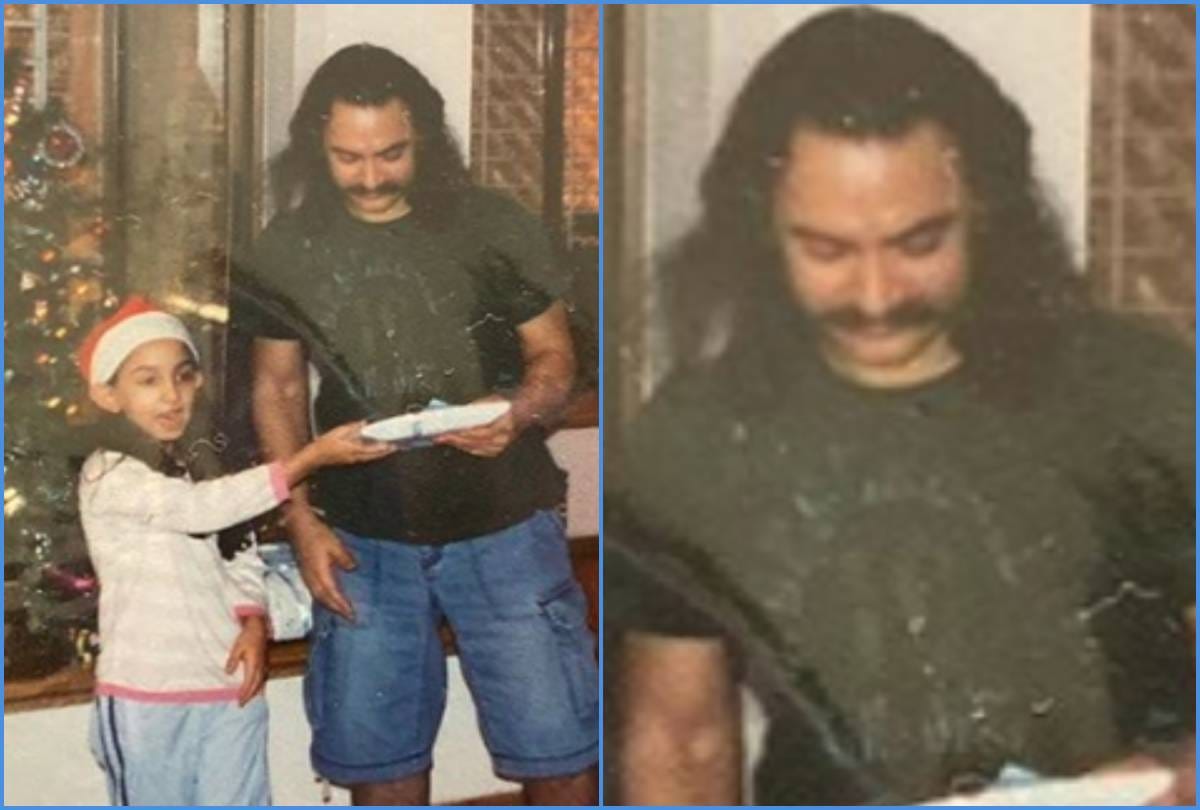 ira khan share aamir khan 15 year old picture