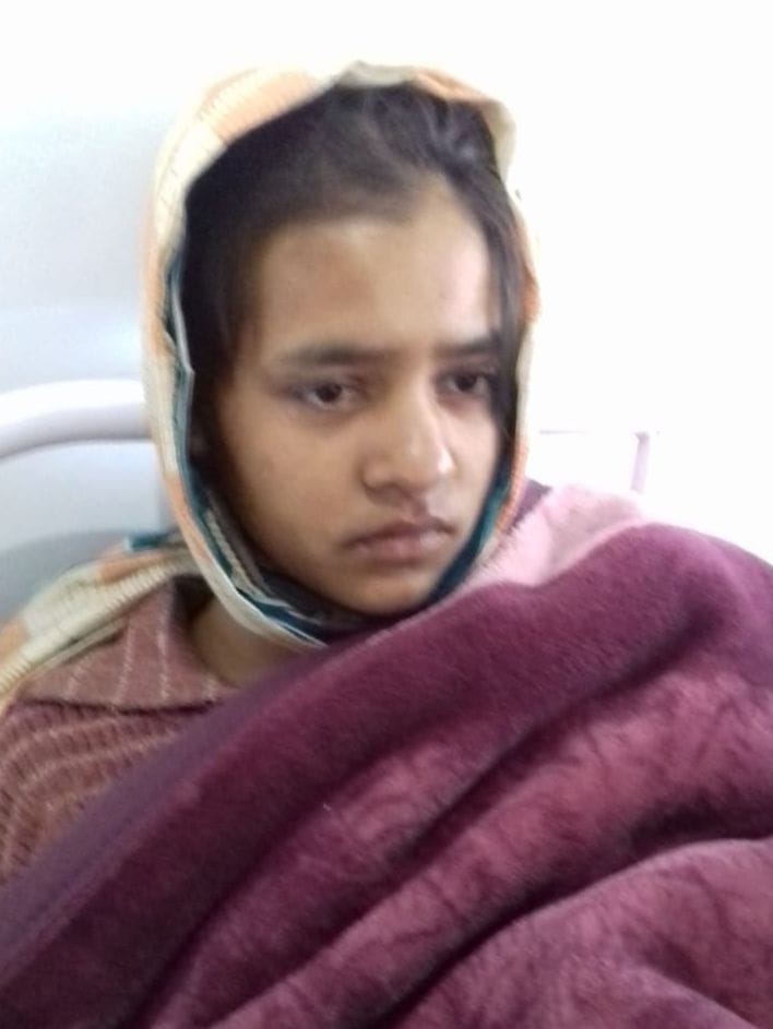 Twig breaks in a thunderstorm and falls on electric wires, young man-woman scorches